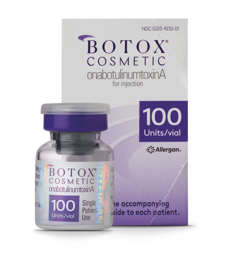 Authentic BOTOX Cosmetic vial and packaging